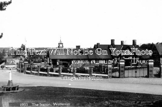 NF 462 - The Station, Wolferton, Norfolk c1933