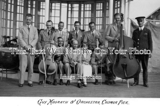 NF 463 - Guy Magrath Band, Cromer Pier, Norfolk c1933