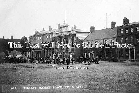 NF 469 - Tuesday Market Place, Kings Lynn, Norfolk