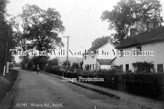 NF 47 - Watton Road, Ashill, Norfolk c1937