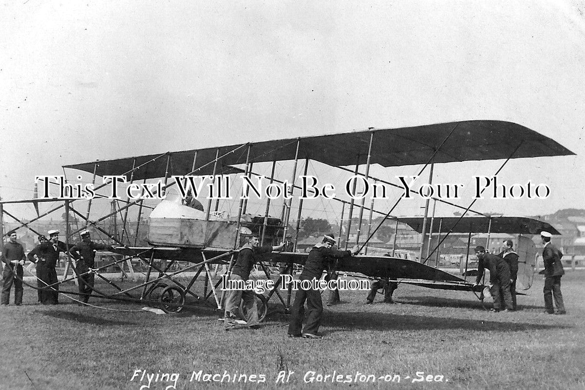 NF 475 - Gorleston On Sea Flying Machines, Norfolk