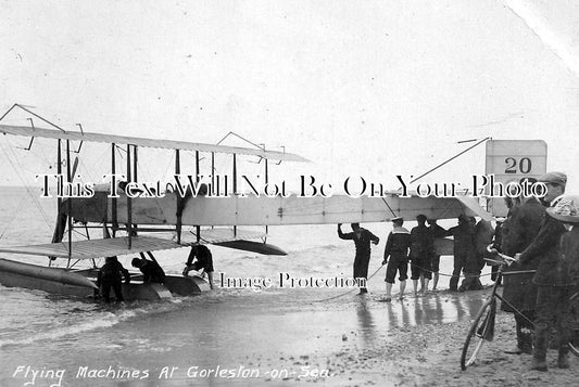 NF 476 - Gorleston On Sea Flying Machines, Norfolk