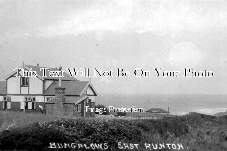 NF 485 - Bungalows, East Runton, Norfolk c1920