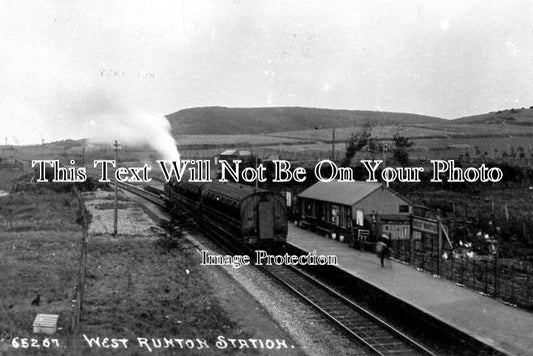 NF 491 - West Runton Railway Station, Norfolk c1919