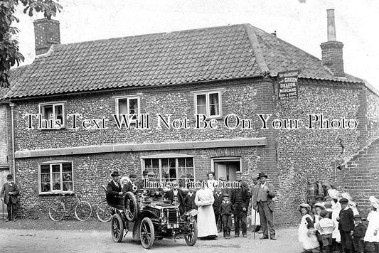 NF 50 - The Green Dragon, Litcham, Norfolk c1906