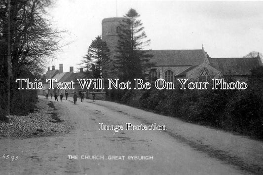 NF 500 - The Church, Great Ryburgh, Norfolk c1915