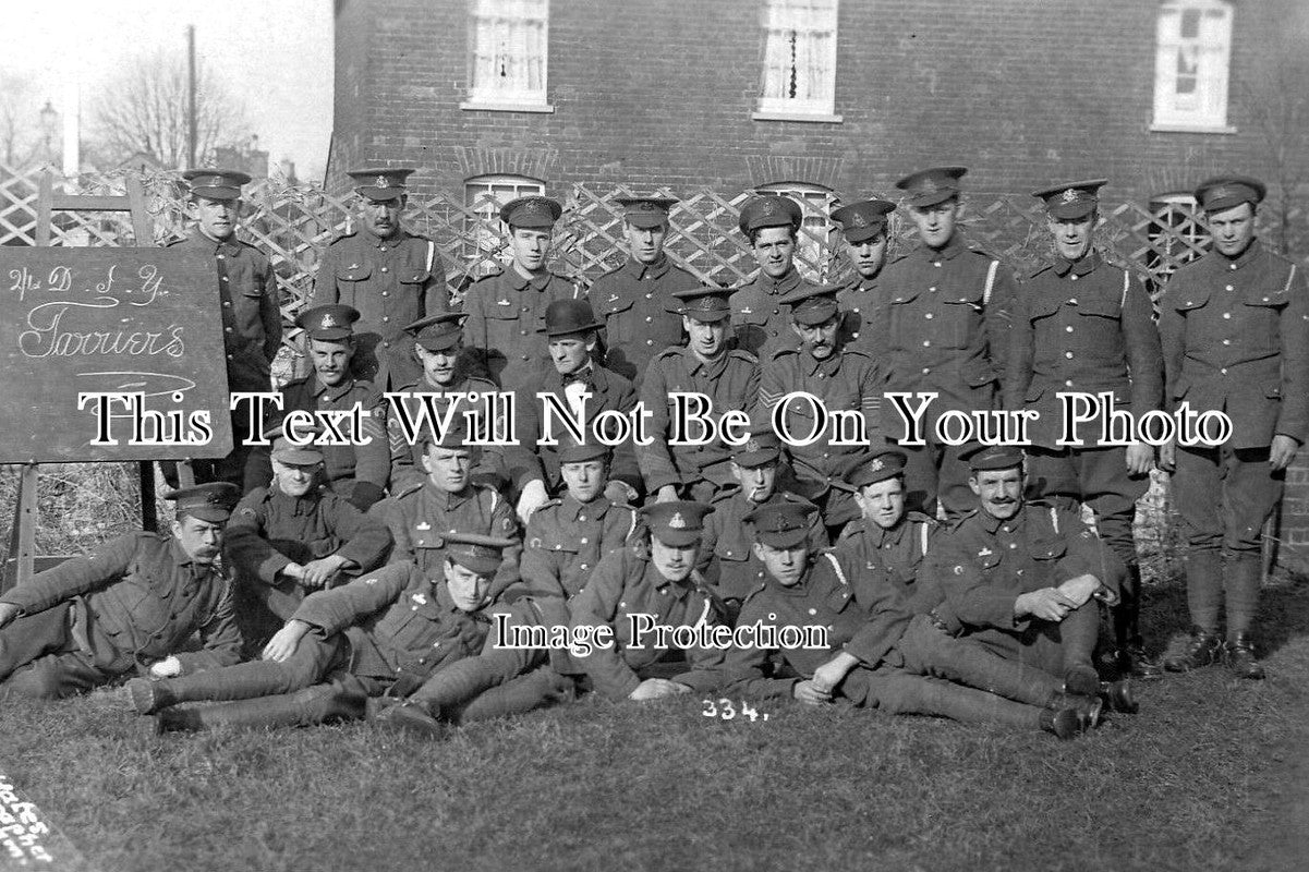 NF 518 - 2-1st Derbyshire Imperial Yeomanry, Farriers, East Dereham, Norfolk 1916