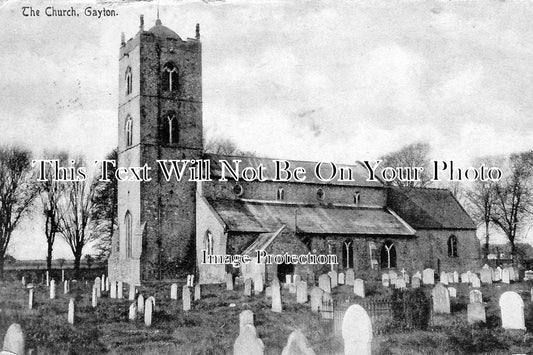 NF 521 - The Church, Gayton, Norfolk