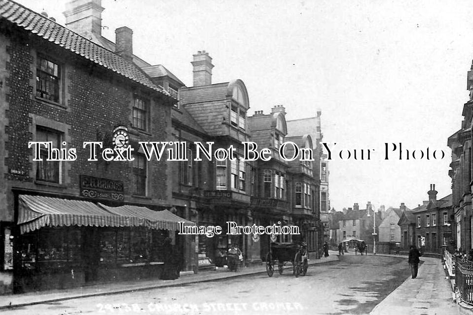 NF 523 - Church Street, Cromer, Norfolk c1910