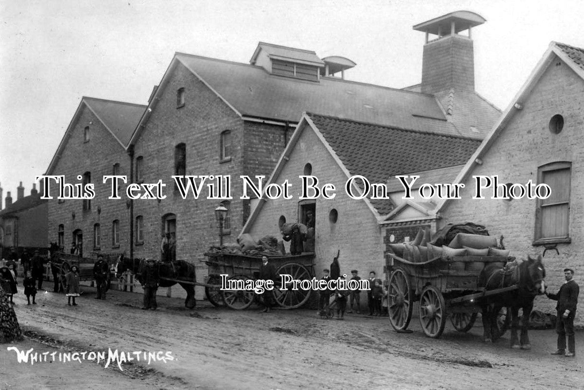 NF 527 - Whittington Maltings, Norfolk c1910