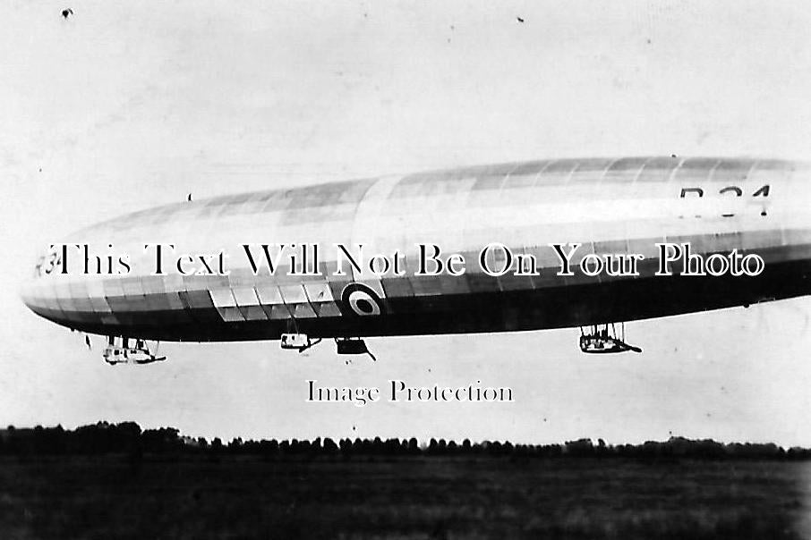 NF 545 - R34 Landing from America, Pulham, Norfolk 1919