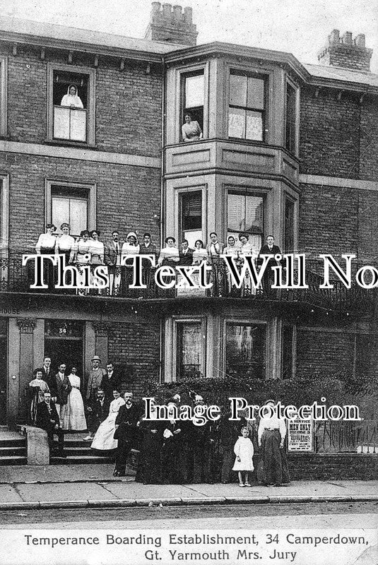 NF 547 - Temperance Hotel, Camperdown, Great Yarmouth, Norfolk