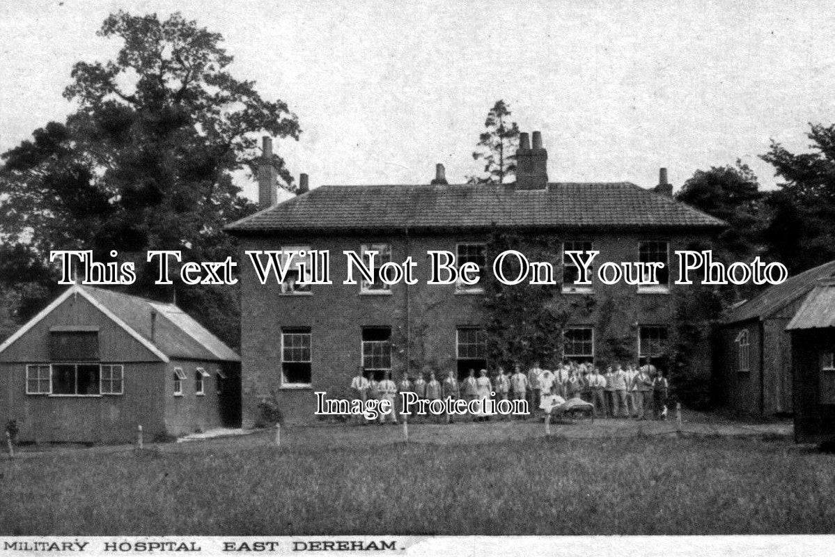 NF 573 - Military Hospital, East Dereham, Norfolk