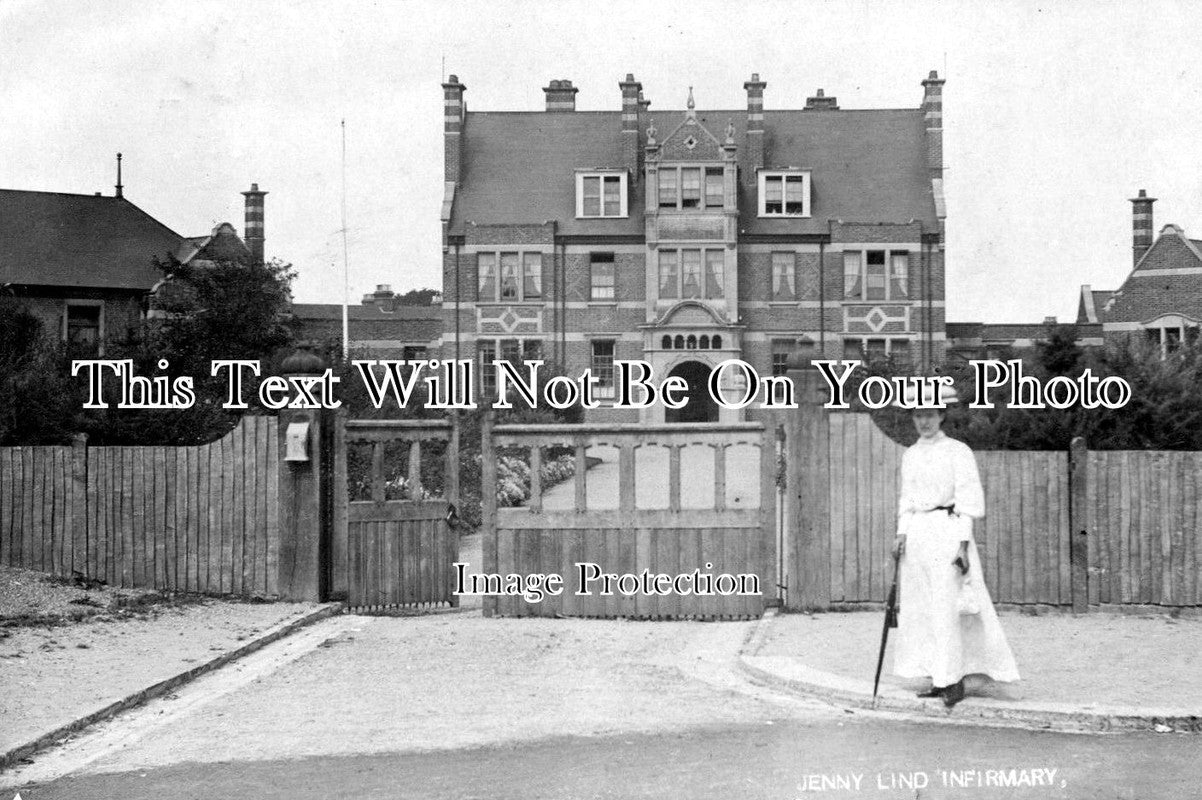 NF 591 - Jenny Lind Infirmary Hospital, Norwich, Norfolk c1907