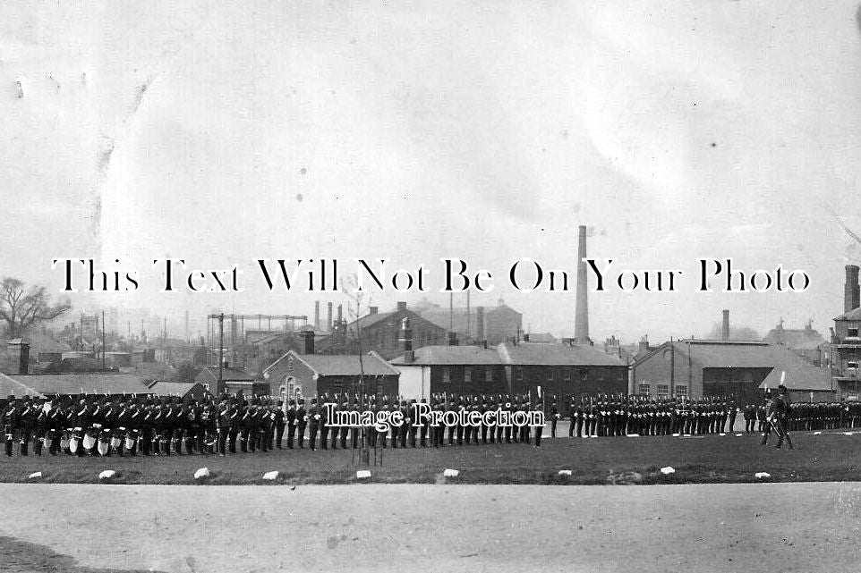 NF 593 - Norfolk Regiment Parade, Norwich, Norfolk c1906