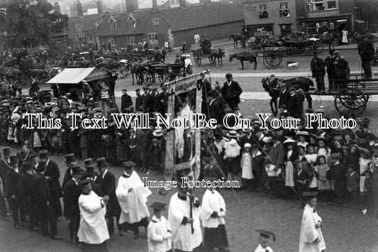 NF 608 - Church Congress, Great Yarmouth Market Place, Norfolk c1907