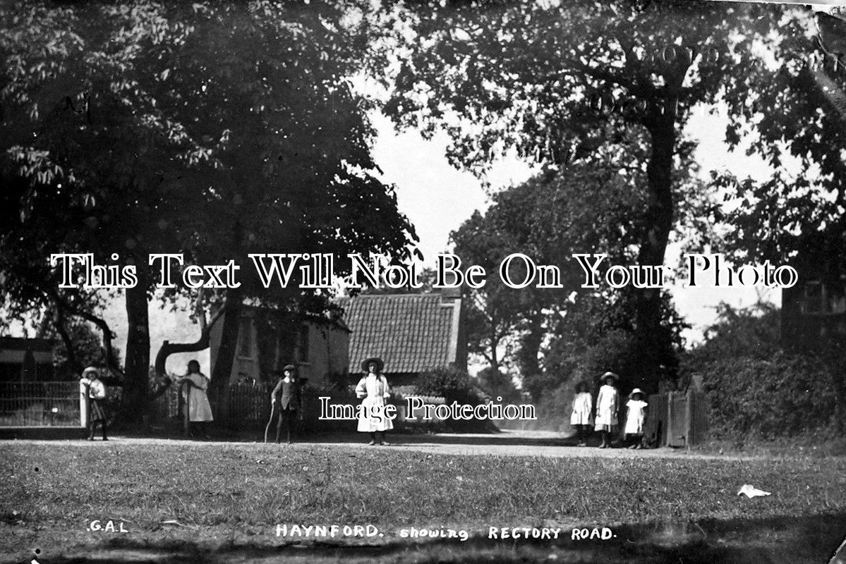 NF 610 - Rectory Road, Haynford, Norwich, Norfolk c1918