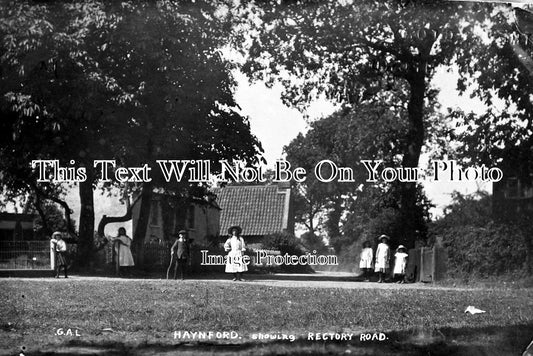 NF 610 - Rectory Road, Haynford, Norwich, Norfolk c1918