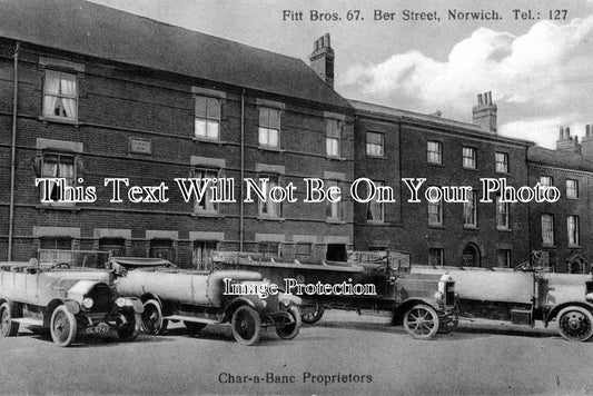 NF 614 - Charabanc Proprietors, Ber Street, Norwich, Norfolk