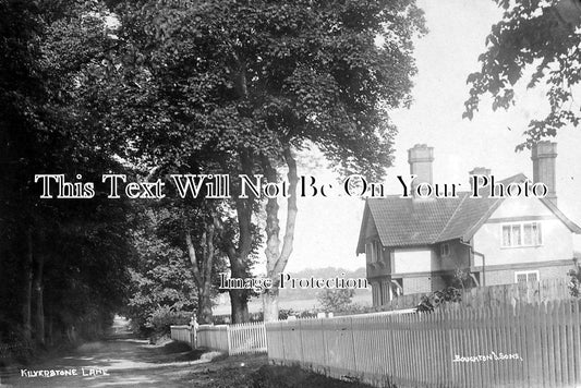 NF 633 - Kilverstone Lane, Thetford, Norfolk c1912