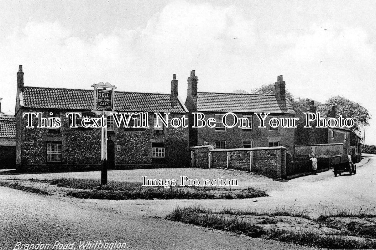 NF 646 - Brandon Road, Whittingham, Norfolk c1930