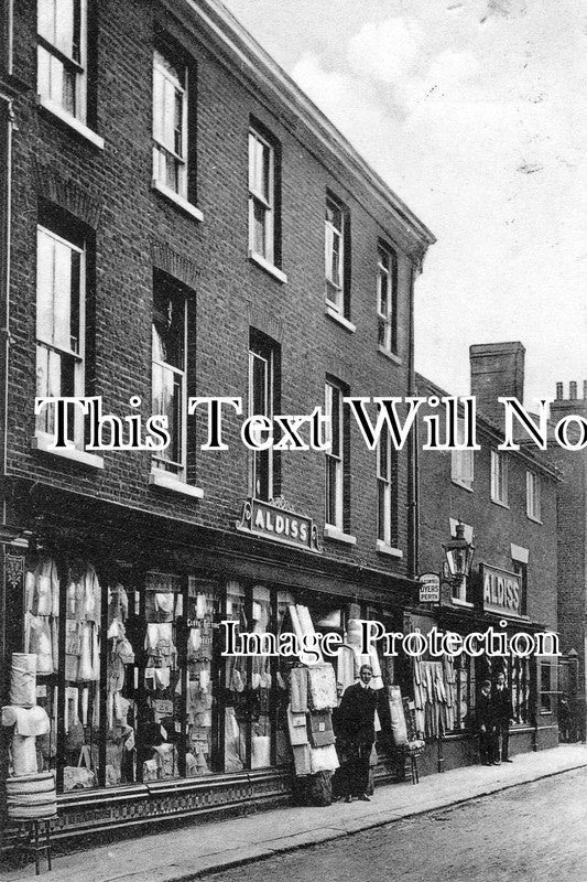 NF 647 - Aldiss, Shop, Dereham, Norfolk c1914