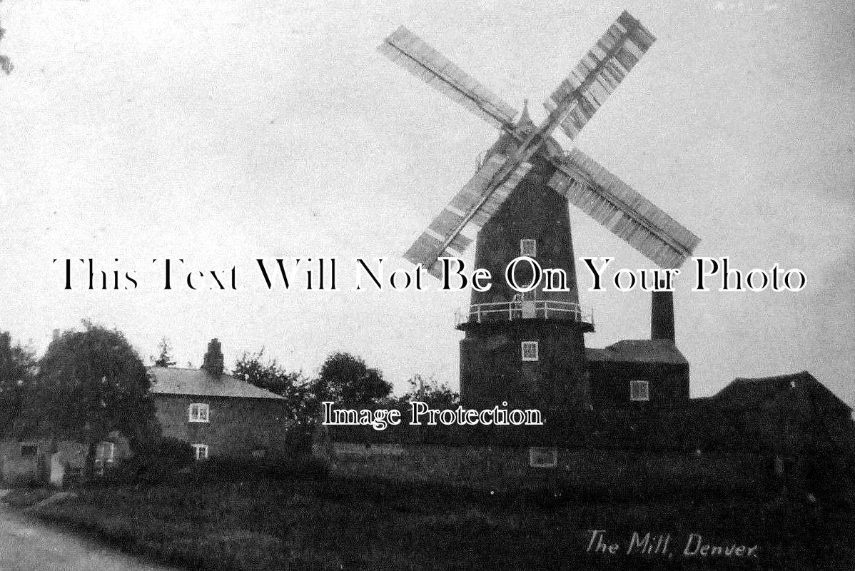 NF 684 - Denver Windmill, Mill, Norfolk c1920