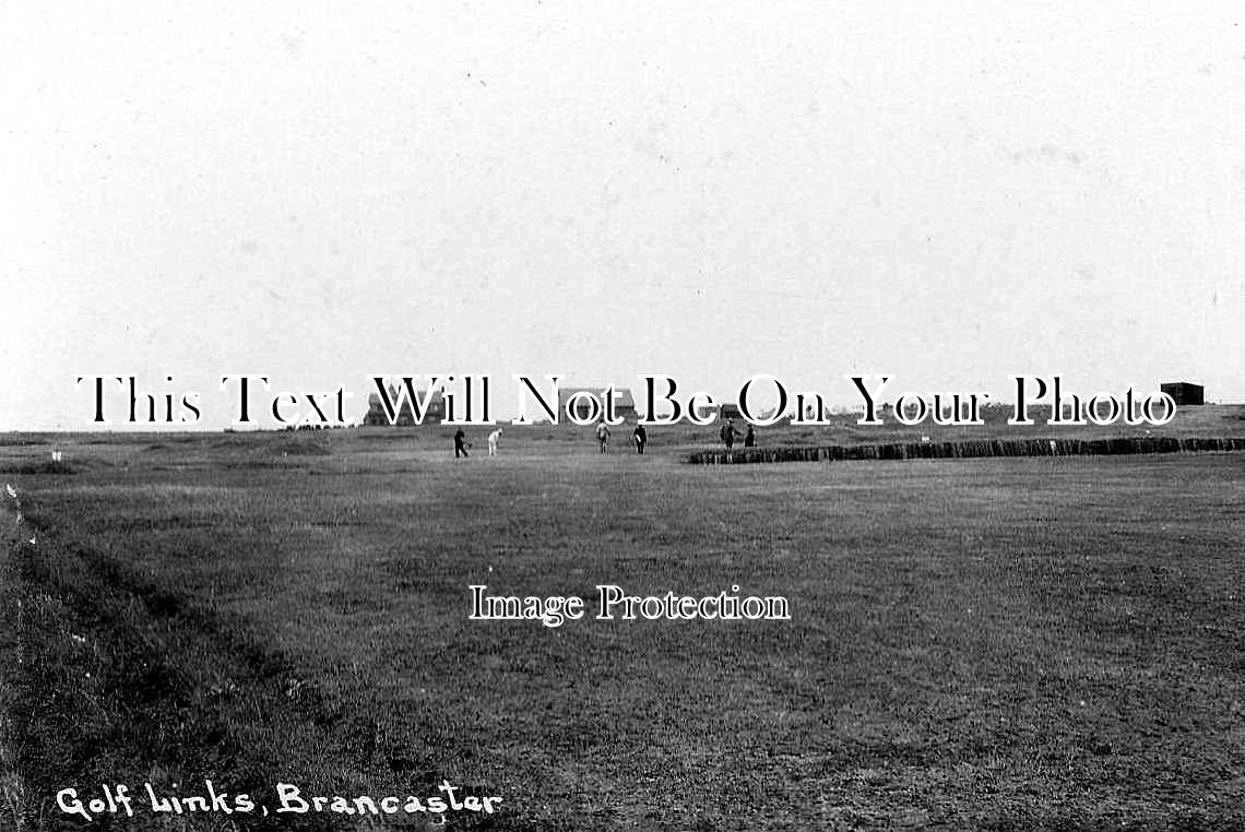 NF 69 - Golf Links Course & Clubhouse, Brancaster, Norfolk c1912