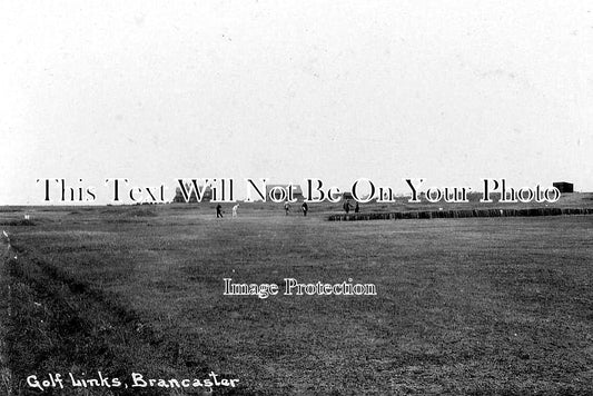 NF 69 - Golf Links Course & Clubhouse, Brancaster, Norfolk c1912