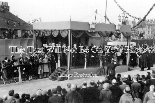 NF 712 - Edward Prince Of Wales, Civic Gathering, Great Yarmouth, Norfolk