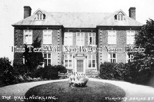 NF 732 - Hickling Hall, Norfolk c1920