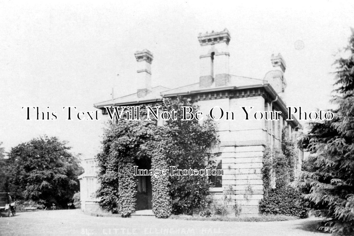 NF 737 - Little Ellingham Hall, Little Ellingham, Norfolk c1910