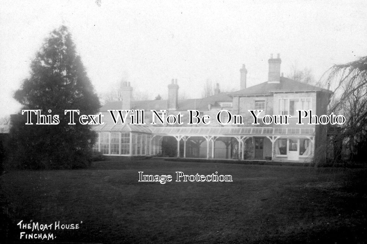 NF 743 - The Moat House, Fincham, Norfolk c1920