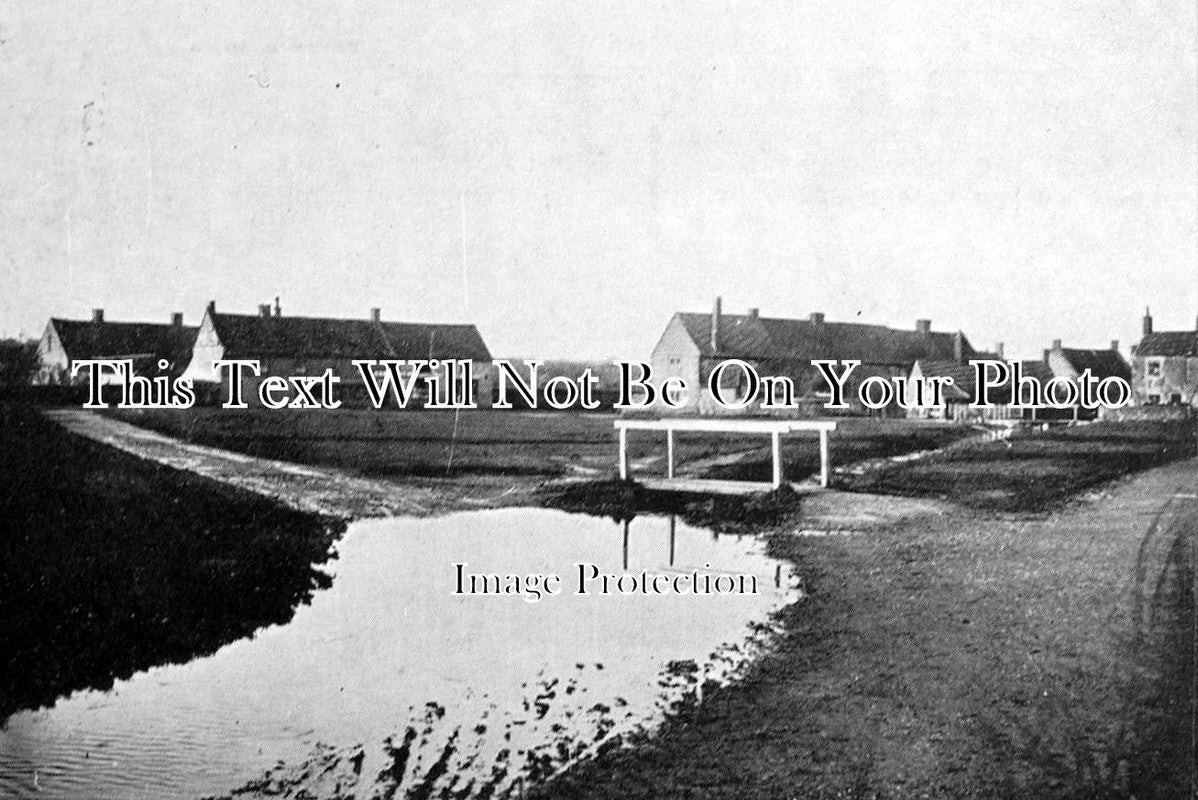 NF 749 - The Green & Post Office, South Creake, Norfolk c1906
