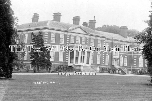 NF 769 - Weeting Hall, Norfolk c1906
