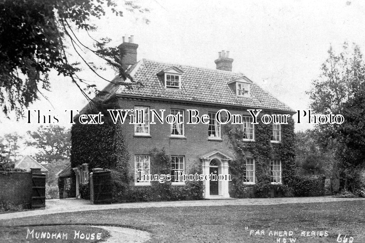 NF 779 - Mundham House, Norfolk c1910