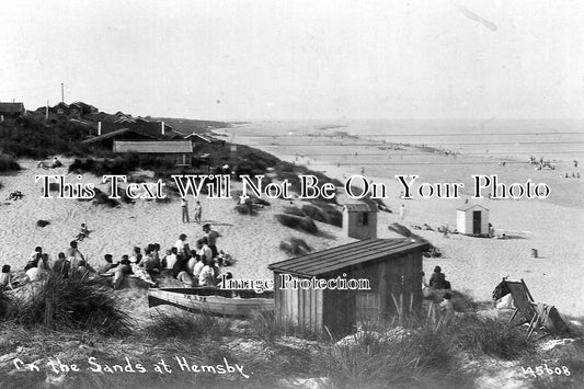 NF 782 - On The Sands At Hemsby, Norfolk