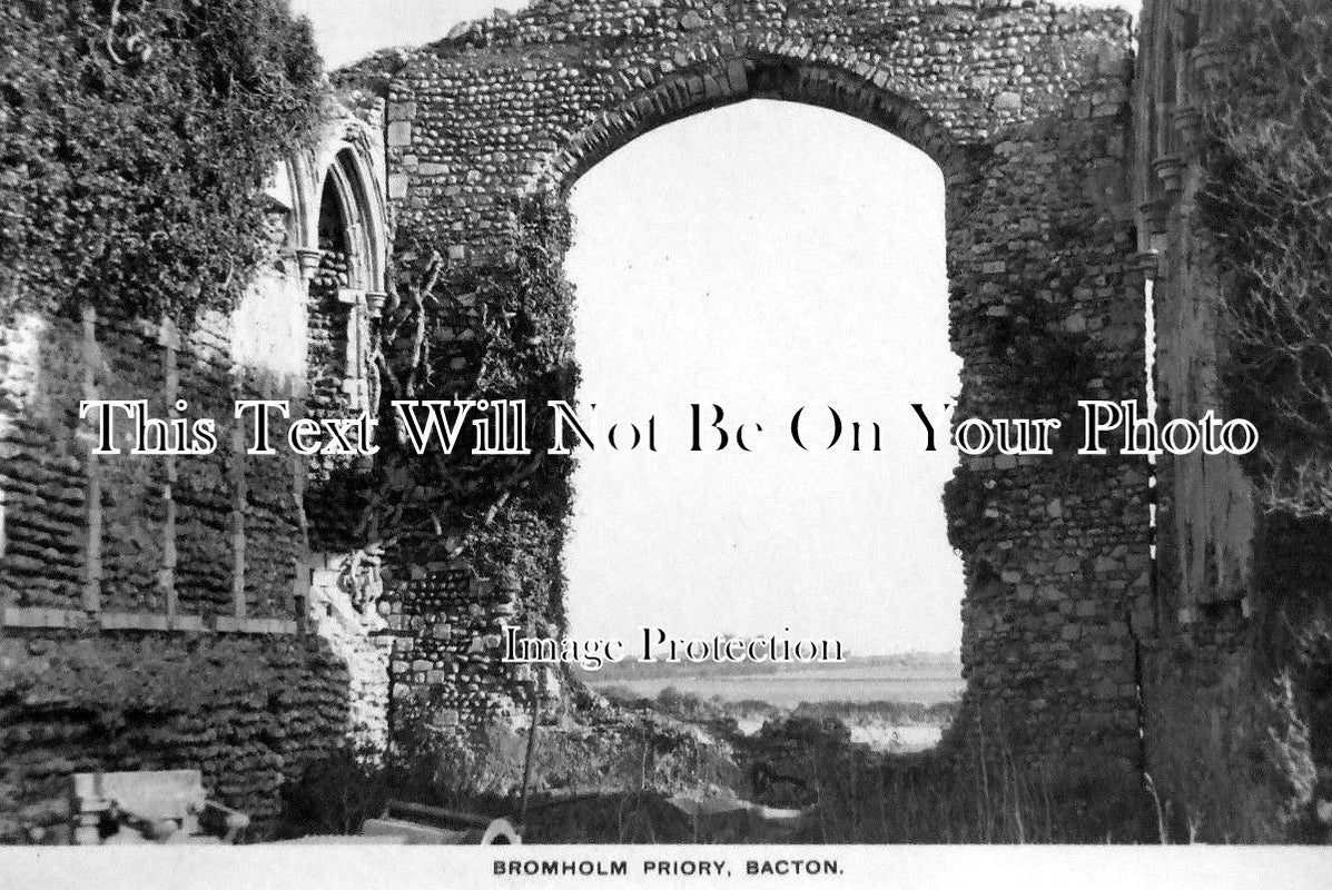 NF 785 - Bromholm Priory, Bacton, Norfolk c1925