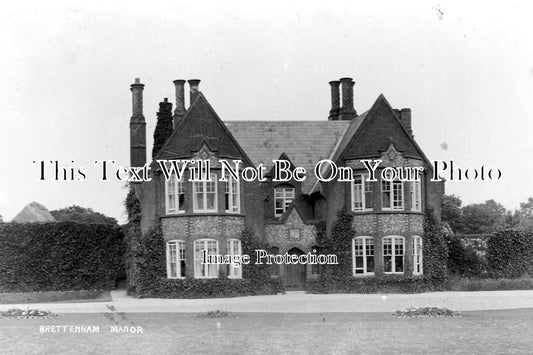 NF 803 - Brettenham Manor, Thetford, Norfolk c1906