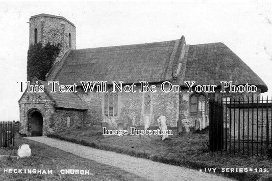 NF 806 - Hecklingham Church, Norfolk