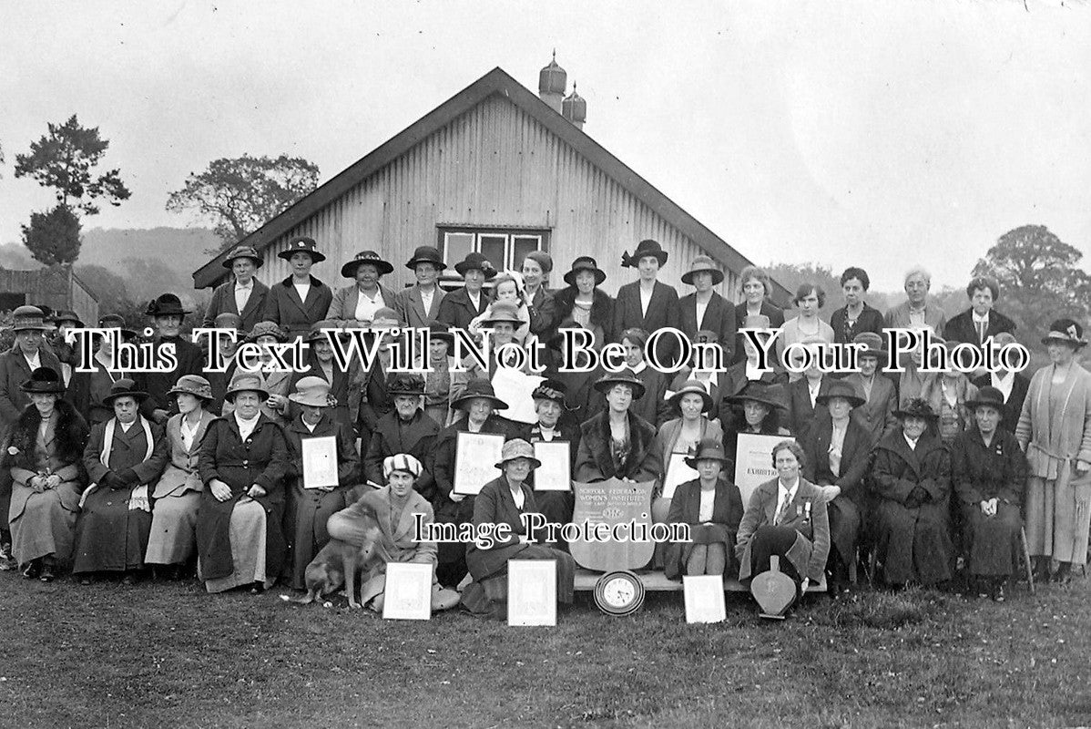 NF 834 - The Norfolk Womans Institute Rally, Aldborough, Norfolk c1923