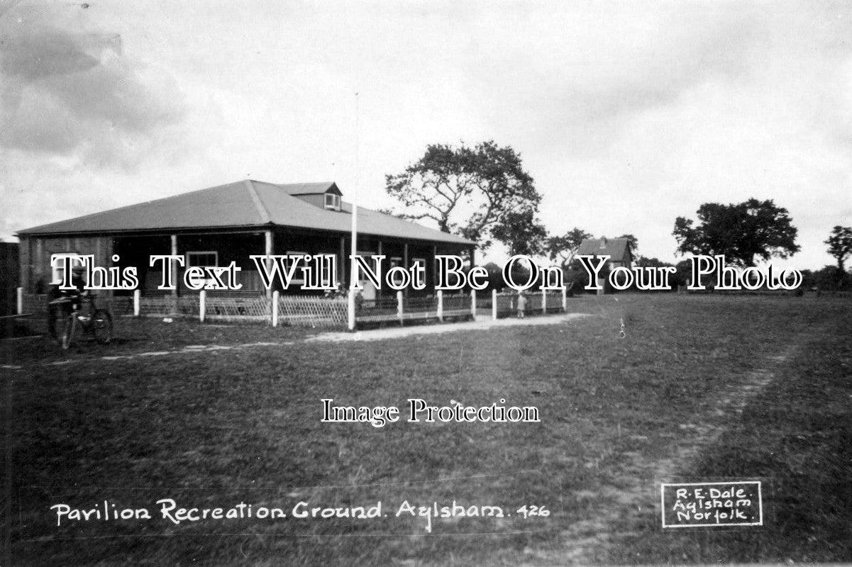 NF 835 - The Pavilion, Aylsham, Recreation Ground, Norfolk – JB Archive