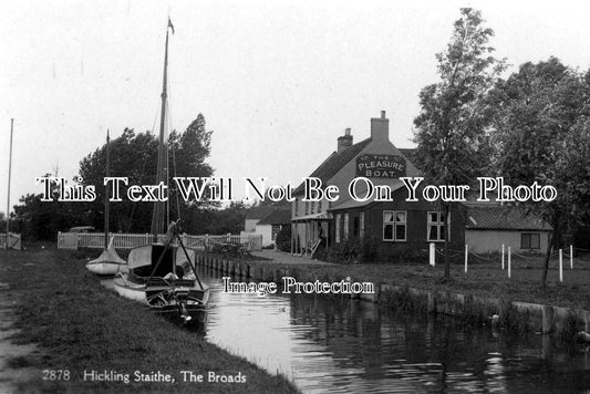 NF 843 - The Broads, Hickling Staithe, Norfolk