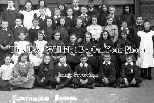 NF 853 - School Group, Northwold, Norfolk