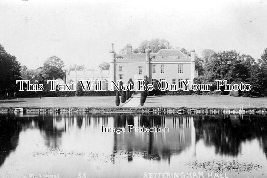 NF 854 - Ketteringham Hall, Wymondham, Norfolk c1910