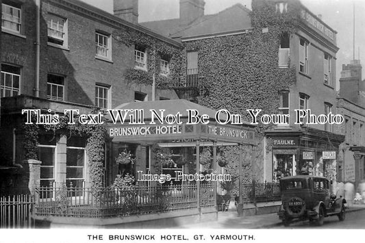 NF 867 - The Brunswick Hotel, Great Yarmouth, Norfolk