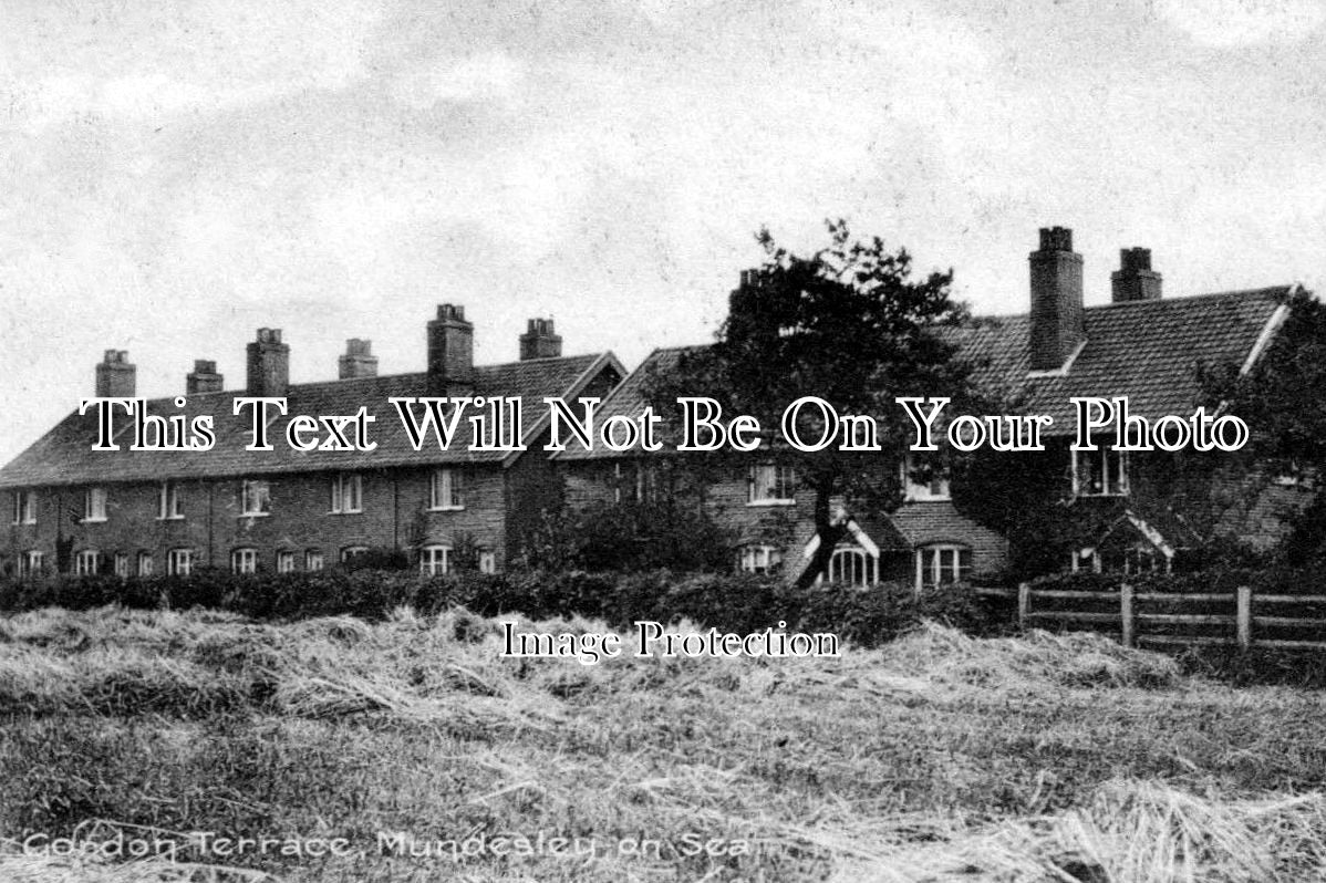NF 895 - Gordon Terrace, Mundesley On Sea, Norfolk c1913