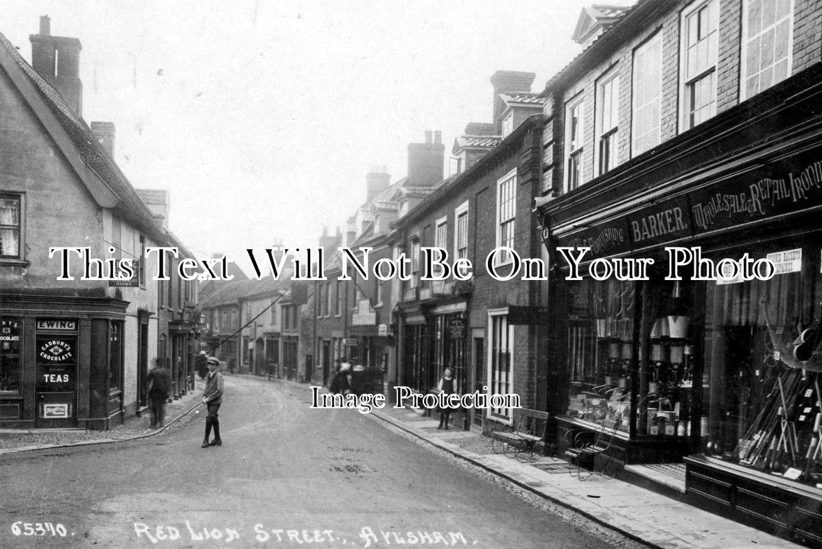 NF 945 - Red Lion Street, Aylsham, Norfolk c1917