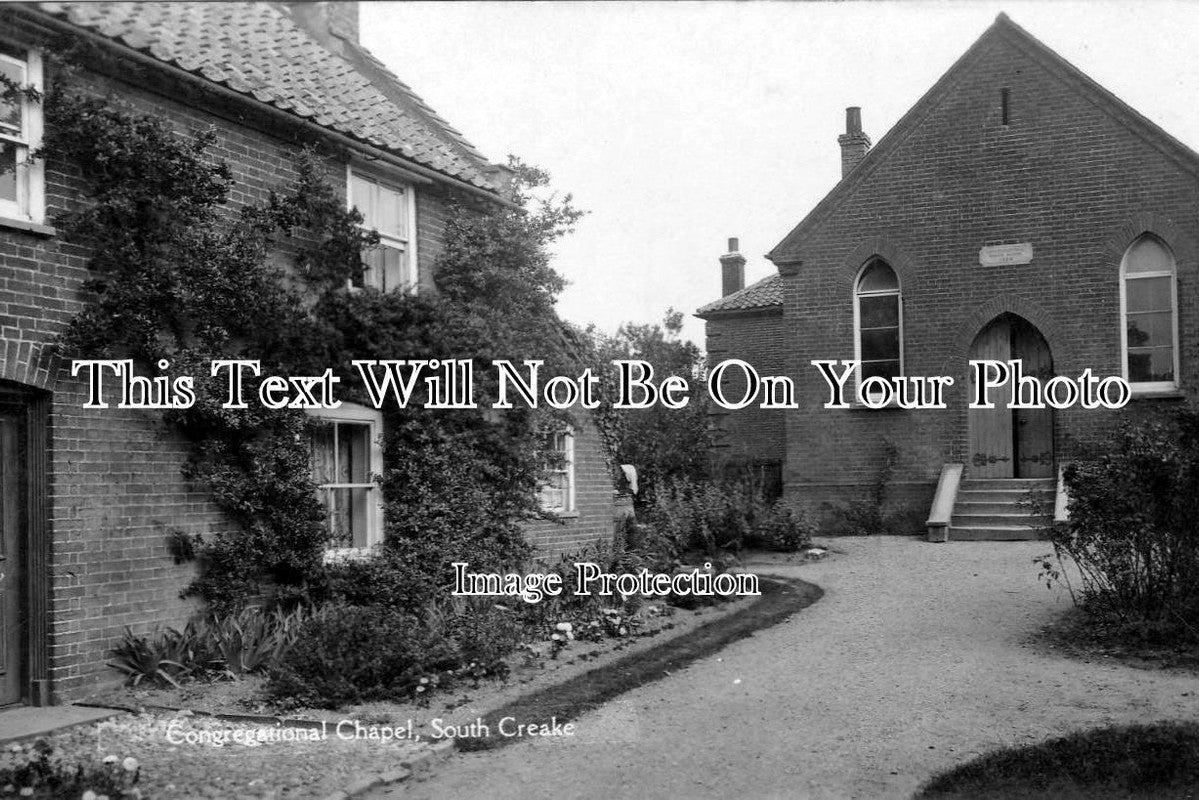 NF 983 - South Creake Congregational Chapel, Norfolk c1920