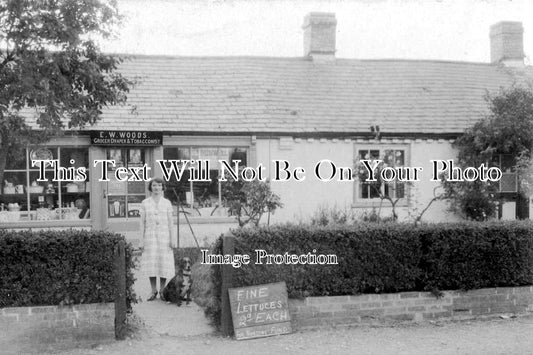NF 987 - Grocers Shop Front, Hunstanton, Norfolk c1930
